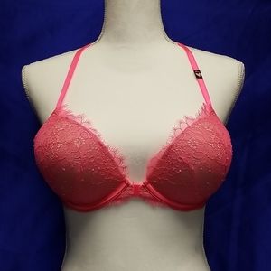 Victoria's Secret Hot Pink 36-A Bombshell Bra